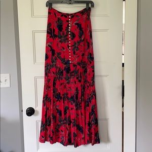 Free people maxi skirt